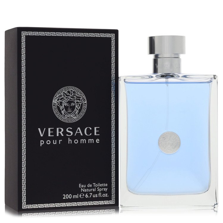 Versace Pour Homme 6.7 oz Eau De Toilette Spray For Men By Versace