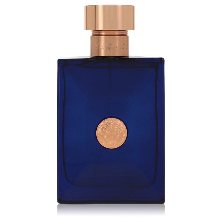 Versace Pour Homme Dylan Blue Eau De Toilette Spray 3.4 oz Eau De Toilette Spray (Tester) For Men By Versace