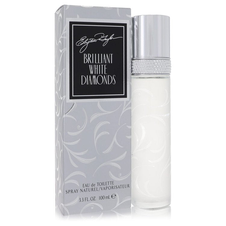 White Diamonds Brilliant 3.3 oz Eau De Toilette Spray For Women By Elizabeth Taylor