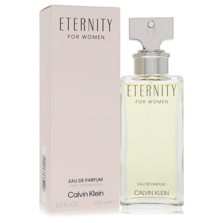 Eternity Eau De Parfum Spray By Calvin Klein 3.3 oz Eau De Parfum Spray For Women By Calvin Klein