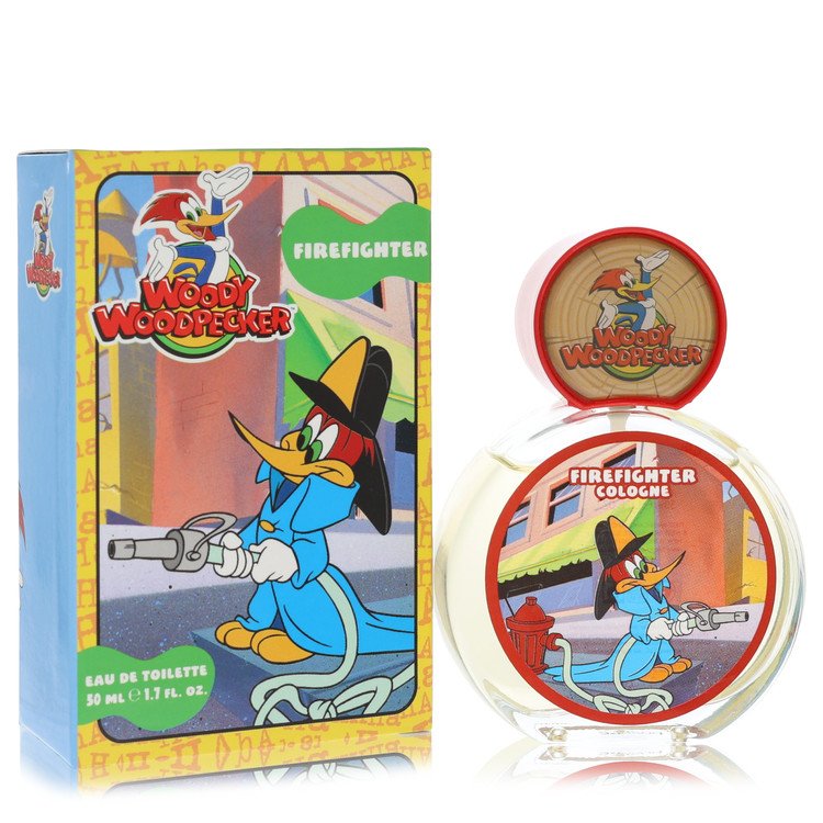 Woody Woodpecker Firefighter 1.7 oz Eau De Toilette Spray For Men By First American Brands