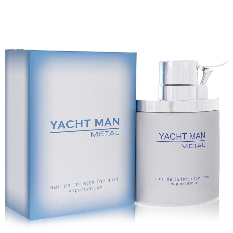Yacht Man Metal 3.4 oz Eau De Toilette Spray For Men By Myrurgia