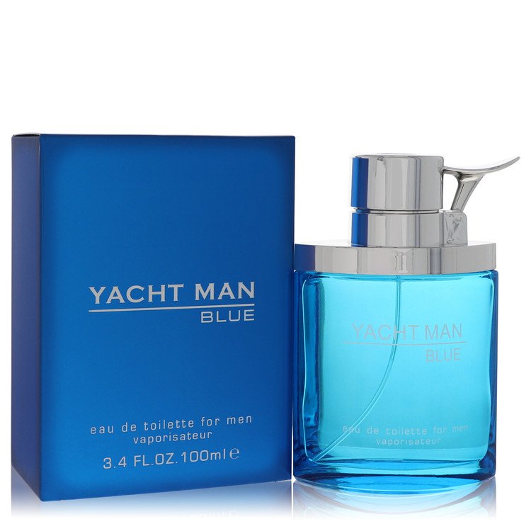 Yacht Man Blue 3.4 oz Eau De Toilette Spray For Men By Myrurgia