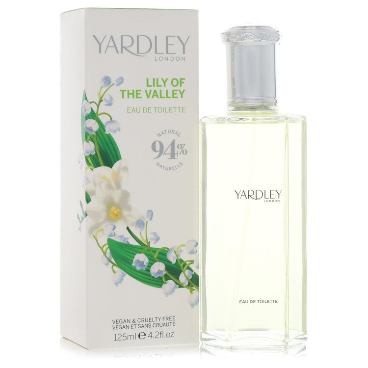 Lily Of The Valley Yardley 4.2 oz Eau De Toilette Spray For Women By Yardley London