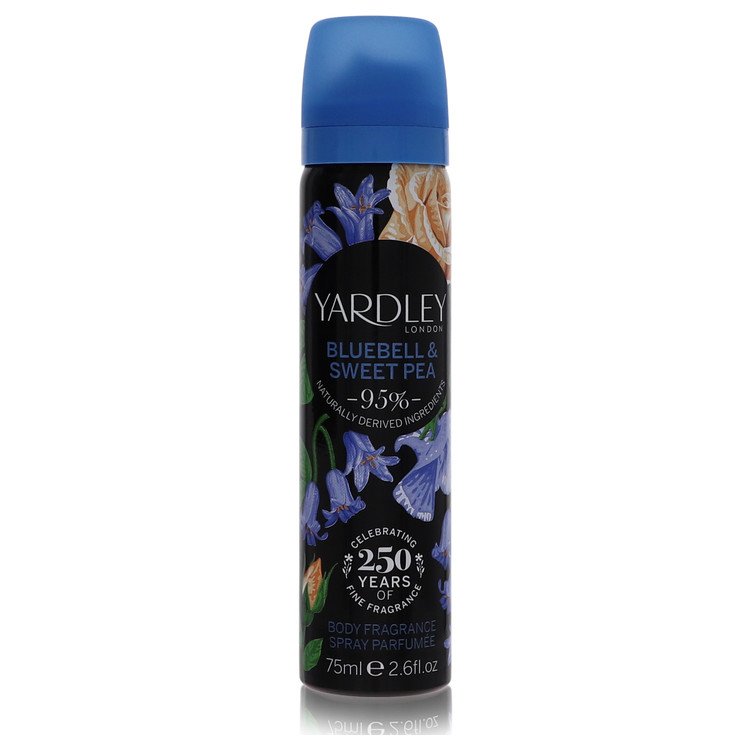 Yardley Bluebell & Sweet Pea 2.6 oz Body Fragrance Spray For Women By Yardley London