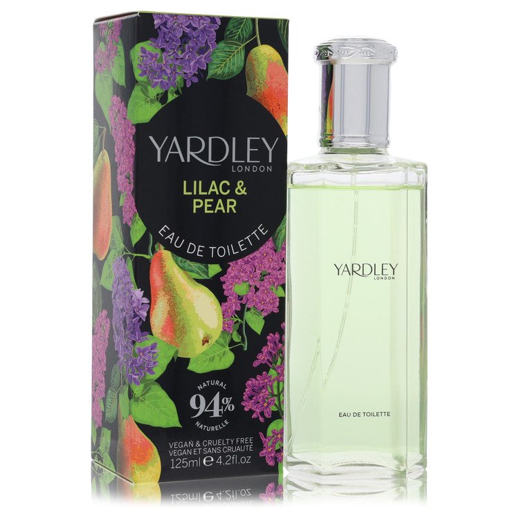 Yardley Lilac & Pear 4.2 oz Eau De Toilette Spray For Women By Yardley London