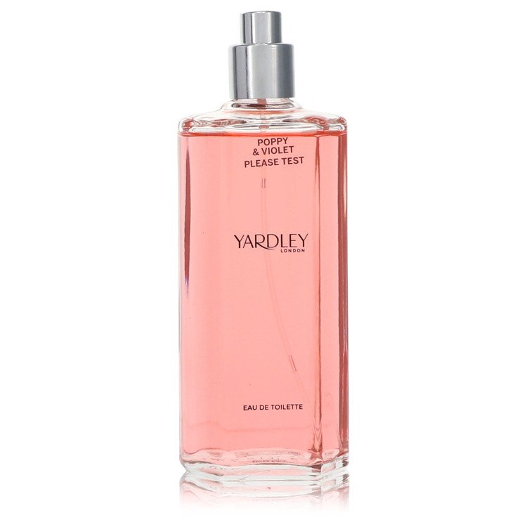 Yardley Poppy & Violet Eau De Toilette Spray 4.2 oz Eau De Toilette Spray (Tester) For Women By Yardley London
