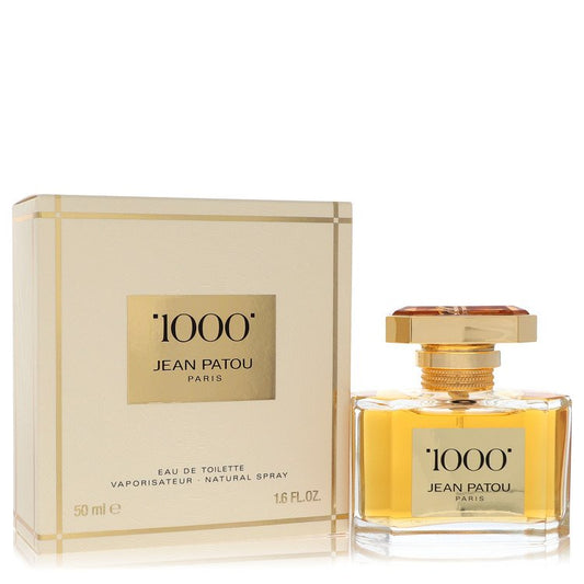 1000 Eau De Toilette Spray By Jean Patou 1.5 oz Eau De Toilette Spray For Women By Jean Patou