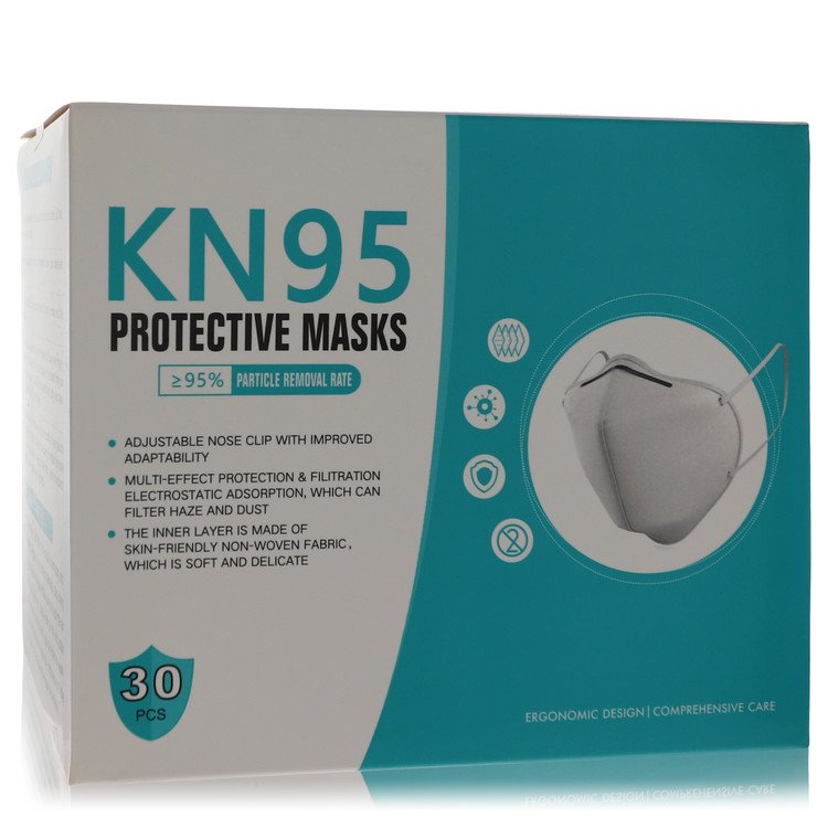 Kn95 Mask Thirty KN95 Masks, Adjustable Nose Clip, Soft non-woven fabric, FDA and CE Approved 1 size Thirty (30) (Unisex) For Women By Kn95