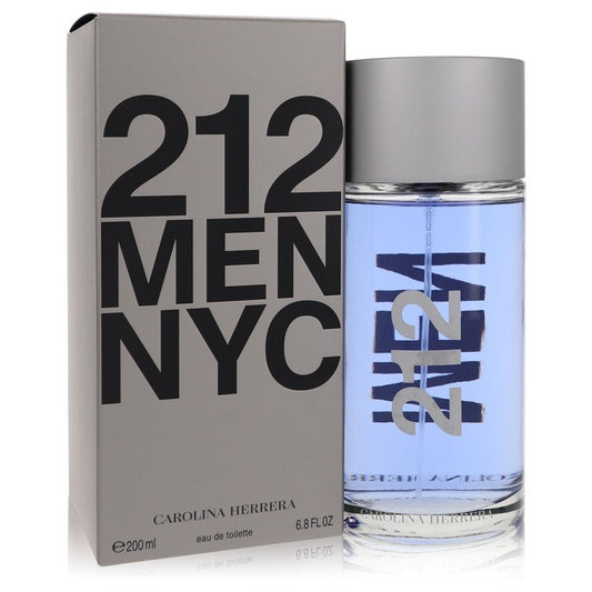 212 Eau De Toilette Spray By Carolina Herrera 6.8 oz Eau De Toilette Spray For Men By Carolina Herrera