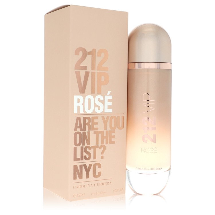 212 Vip Rose Eau De Parfum Spray By Carolina Herrera 4.2 oz Eau De Parfum Spray For Women By Carolina Herrera