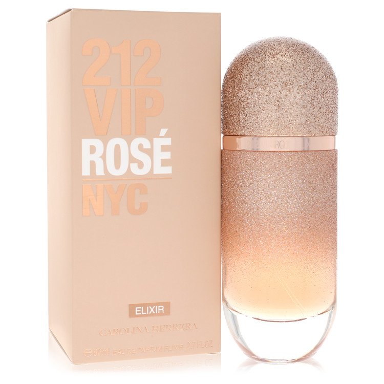 212 Vip Rose Elixir Eau De Parfum Spray By Carolina Herrera 2.7 oz Eau De Parfum Spray For Women By Carolina Herrera