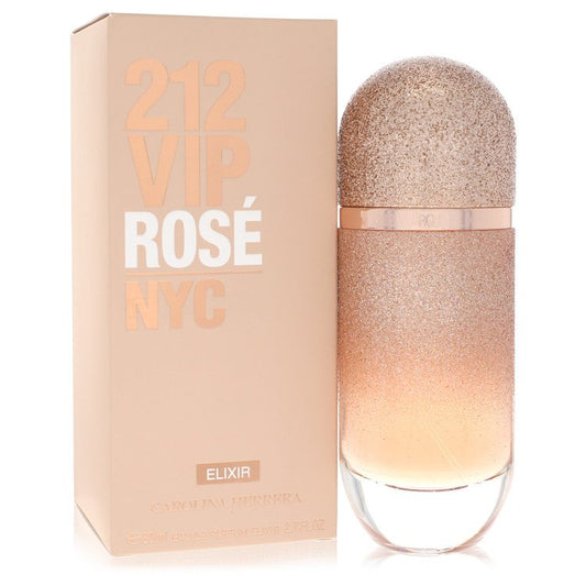 212 Vip Rose Elixir Eau De Parfum Spray By Carolina Herrera 2.7 oz Eau De Parfum Spray For Women By Carolina Herrera