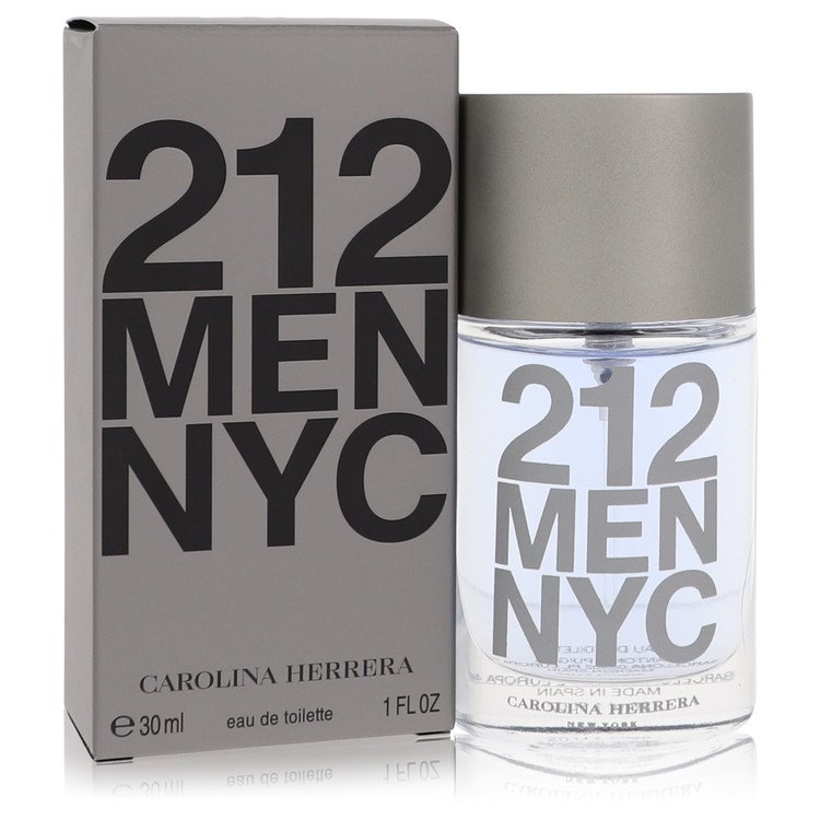 212 Eau De Toilette Spray By Carolina Herrera 1 oz Eau De Toilette Spray (New Packaging) For Men By Carolina Herrera