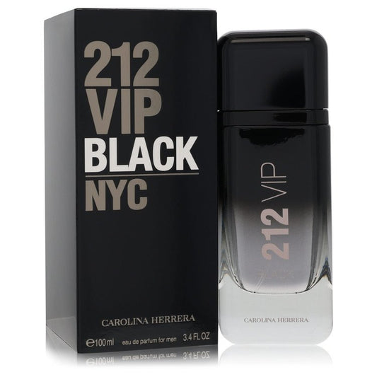212 Vip Black 3.4 oz Eau De Parfum Spray For Men By Carolina Herrera