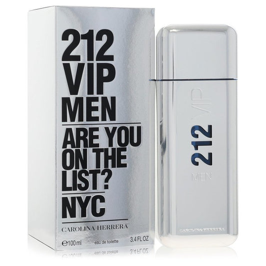 212 Vip 3.4 oz Eau De Toilette Spray For Men By Carolina Herrera