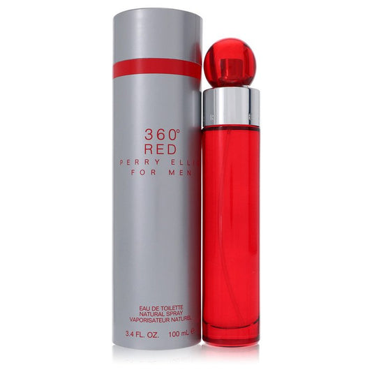 Perry Ellis 360 Red 3.4 oz Eau De Toilette Spray For Men By Perry Ellis