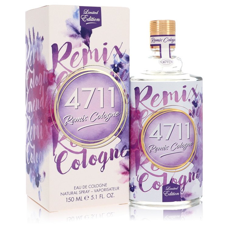 4711 Remix Lavender Eau De Cologne Spray 5.1 oz Eau De Cologne Spray (Unisex) For Men By 4711
