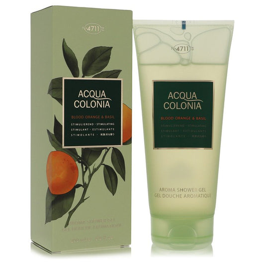 4711 Acqua Colonia Blood Orange & Basil Shower Gel By 4711 6.8 oz Shower Gel For Women By 4711