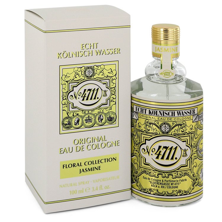 4711 Floral Collection Jasmine Eau De Cologne Spray 3.4 oz Eau De Cologne Spray (Unisex) For Men By 4711