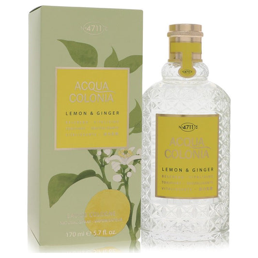 4711 Acqua Colonia Lemon & Ginger 5.7 oz Eau De Cologne Spray (Unisex) For Women By 4711