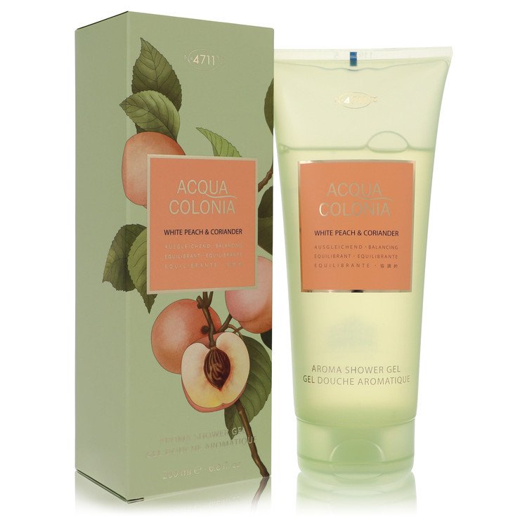 4711 Acqua Colonia White Peach & Coriander Shower Gel By 4711 6.8 oz Shower Gel For Women By 4711