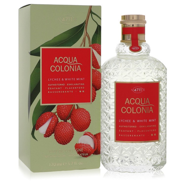 4711 Acqua Colonia Lychee & White Mint Eau De Cologne Spray 5.7 oz Eau De Cologne Spray (unisex) For Women By 4711