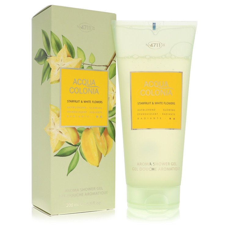 4711 Acqua Colonia Starfruit & White Flowers Shower Gel 6.8 oz Shower Gel (Unisex) For Women By 4711