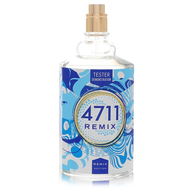 4711 Remix Sparkling Island Eau De Cologne Spray 3.4 oz Eau De Cologne Spray (Unisex Tester) For Men By 4711