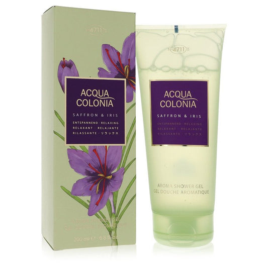 4711 Acqua Colonia Saffron & Iris Shower Gel By 4711 6.8 oz Shower Gel For Women By 4711