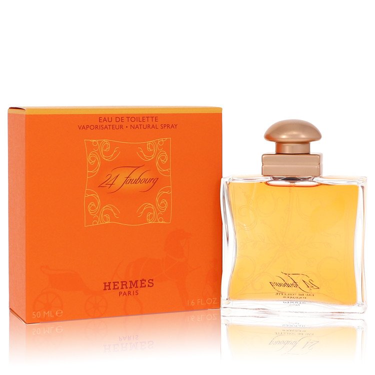 24 Faubourg Eau De Toilette Spray By Hermes 1.6 oz Eau De Toilette Spray For Women By Hermes