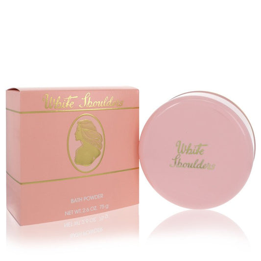 White Shoulders 2.6 oz Bath/Body Powder For Women By Evyan