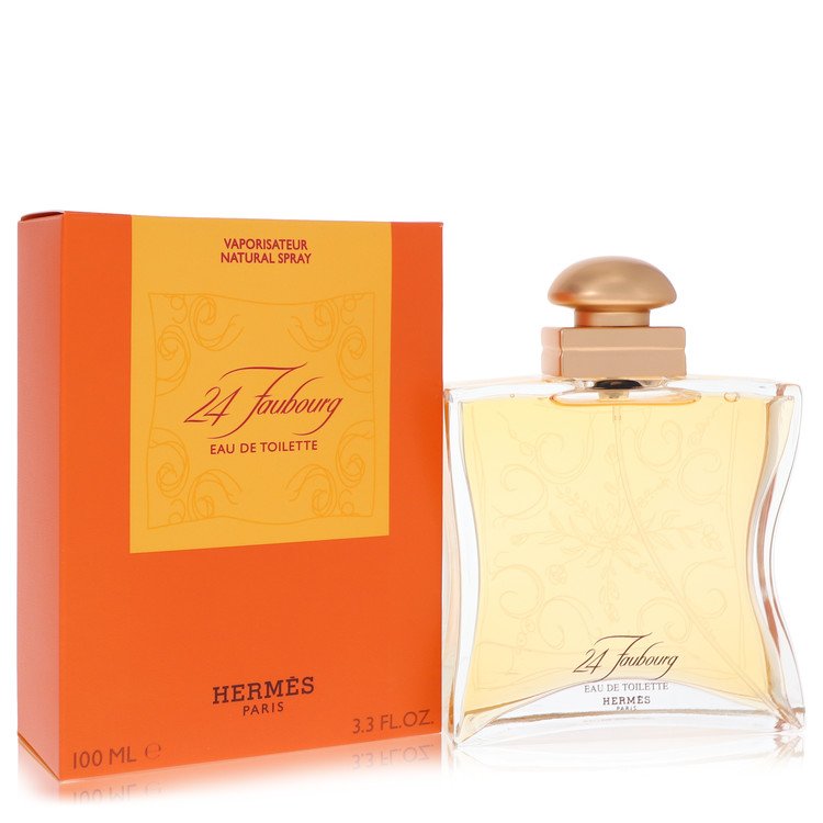 24 Faubourg Eau De Toilette Spray By Hermes 3.4 oz Eau De Toilette Spray For Women By Hermes