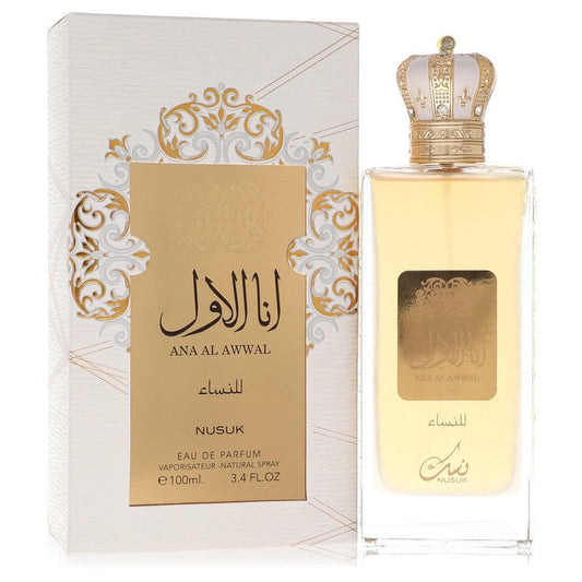 Ana Al Awwal 3.4 oz Eau De Parfum Spray For Women By Nusuk