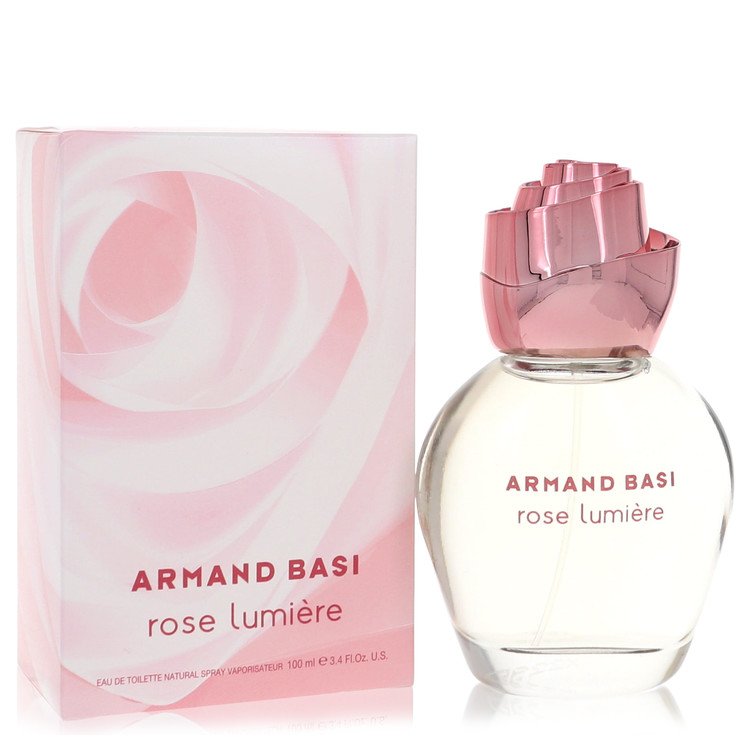 Armand Basi Rose Lumiere Eau De Toilette Spray By Armand Basi 3.3 oz Eau De Toilette Spray For Women By Armand Basi