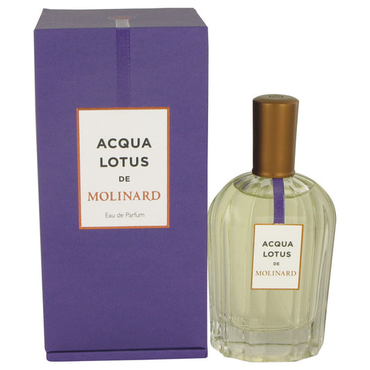 Molinard Acqua Lotus 3 oz Eau De Parfum Spray (Unisex) For Women By Molinard