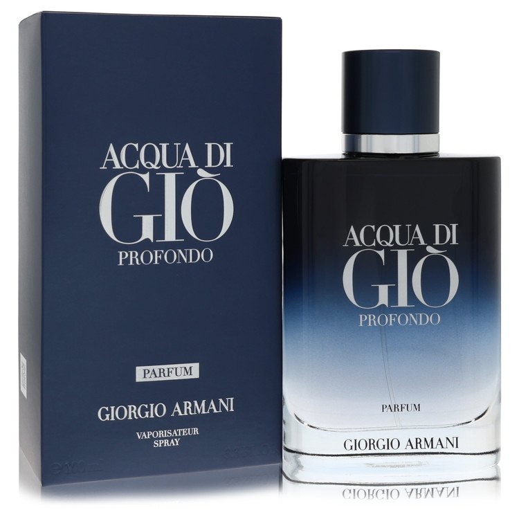 Acqua Di Gio Profondo 3.3 oz Parfum Spray For Men By Giorgio Armani