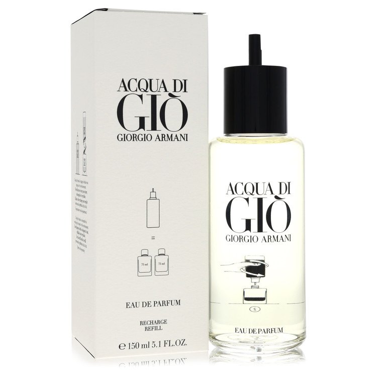 Acqua Di Gio 5.1 oz Eau De Parfum Refill For Men By Giorgio Armani