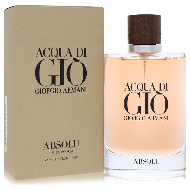 Acqua Di Gio Absolu 4.2 oz Eau De Parfum Spray For Men By Giorgio Armani