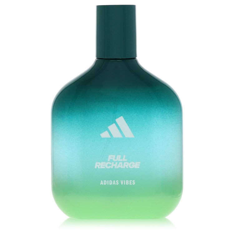 Adidas Vibes Full Recharge Eau De Parfum Spray 3.3 oz Eau De Parfum Spray (Tester) For Men By Adidas