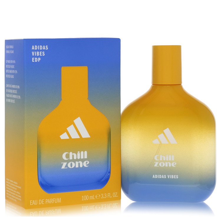 Adidas Vibes Chill Zone 3.3 oz Eau De Parfum Spray For Men By Adidas