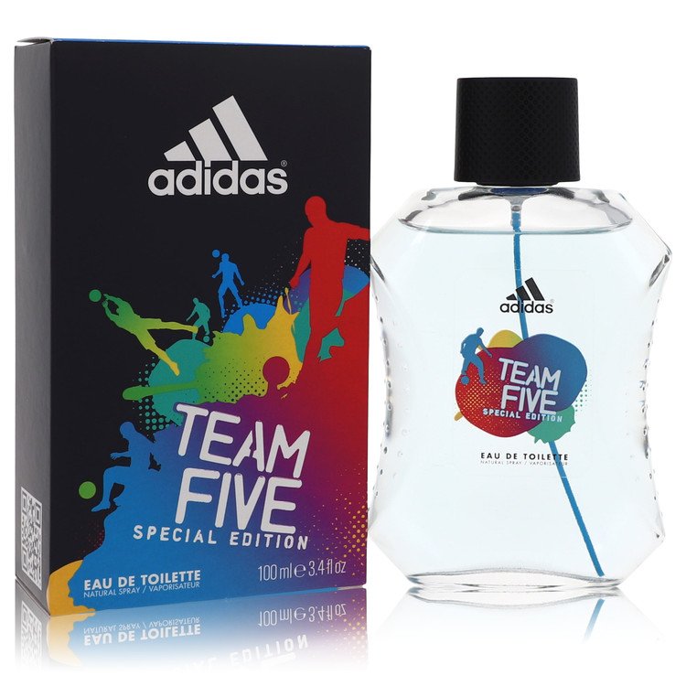 Adidas Team Five 3.4 oz Eau De Toilette Spray For Men By Adidas