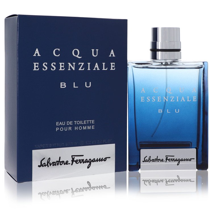 Acqua Essenziale Blu 3.4 oz Eau De Toilette Spray For Men By Salvatore Ferragamo