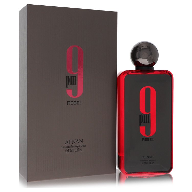 Afnan 9pm Rebel Eau De Parfum Spray 3.4 oz Eau De Parfum Spray (Unisex) For Men By Afnan