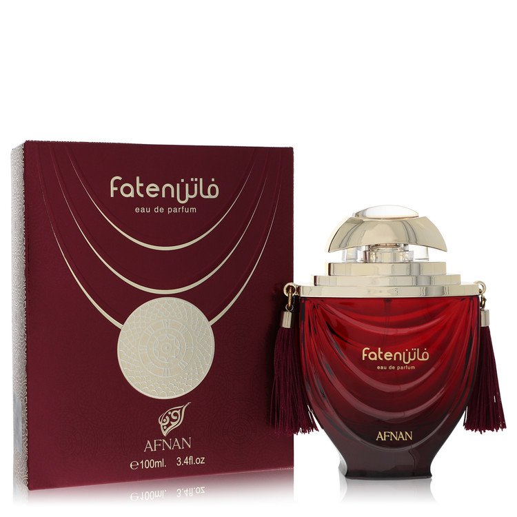 Afnan Faten Maroon 3.4 oz Eau De Parfum Spray (Unisex) For Women By Afnan
