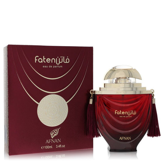 Afnan Faten Maroon 3.4 oz Eau De Parfum Spray (Unisex) For Women By Afnan