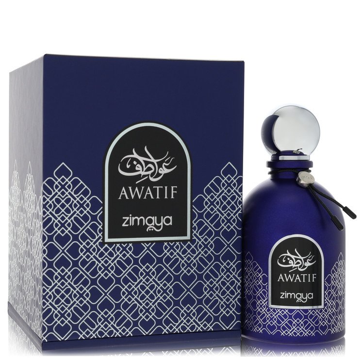 Afnan Zimaya Awatif Blue 3.4 oz Eau De Parfum Spray For Men By Afnan