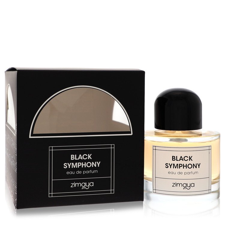 Afnan Zimaya Black Symphony Eau De Parfum Spray 3.4 oz Eau De Parfum Spray (Unisex) For Men By Afnan