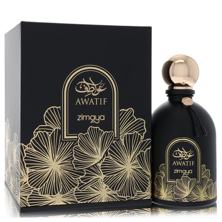 Afnan Zimaya Awatif Black 3.4 oz Eau De Parfum Spray For Women By Afnan