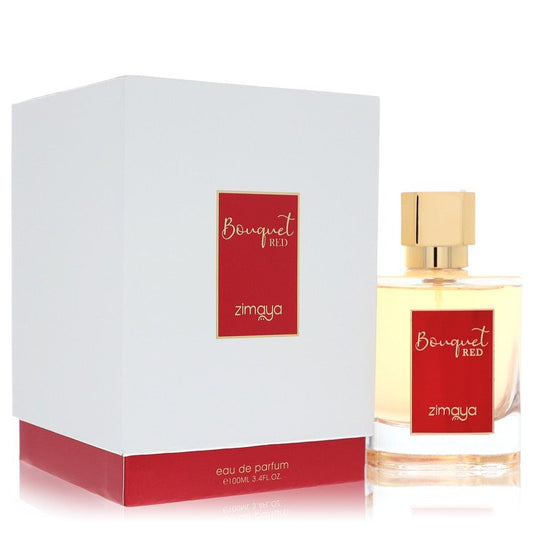 Afnan Zimaya Bouquet Red 3.4 oz Eau De Parfum Spray For Women By Afnan
